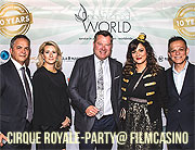 Cirque Royale-Party anlässlich des 10-jährigen Agenturjubiläums von Preferred World am 13. September 2017 im Filmcasino am Hofgarten in München  (©Foto: Preferred World GmbH)
